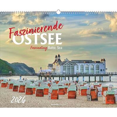 Alpha Faszinierende Ostsee 2026 – Wandkalender 52×42,5 cm mit 12 Küsten- & Strandmotiven, maritimer Bildkalender für Meerliebhaber & ... Großformat-Kalender: Fascinating Baltic Sea Alpha Faszinierende Ostsee 2026 – Wandkalender 52×42,5 cm mit 12 Küsten- & Strandmotiven, maritimer Bildkalender für Meerliebhaber & ... Großformat-Kalender: Fascinating Baltic Sea