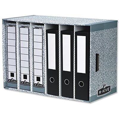 BANKERS BOX System Ordnerarchiv Modul 6 Fächer Inhalt, 1 Stück, grau BANKERS BOX System Ordnerarchiv Modul 6 Fächer Inhalt, 1 Stück, grau