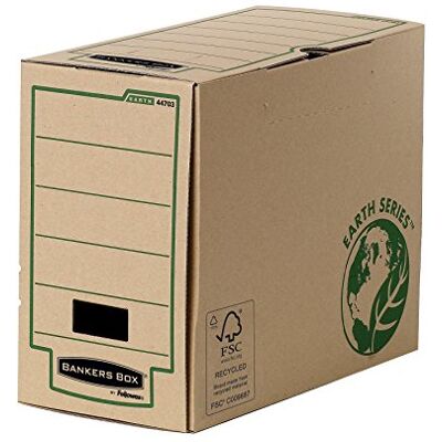 BANKERS BOX Earth Series Archivschachtel (A4, 150mm, 100% recycled) 20 Stück braun BANKERS BOX Earth Series Archivschachtel (A4, 150mm, 100% recycled) 20 Stück braun