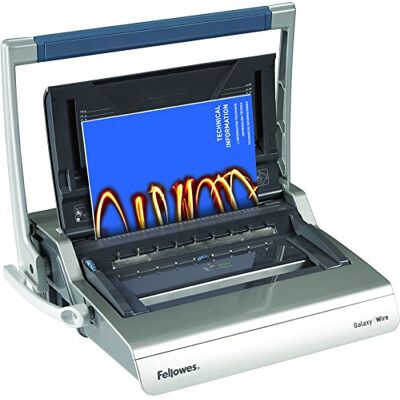Fellowes Profi Drahtbindegerät Galaxy Wire platin/anthrazit Fellowes Profi Drahtbindegerät Galaxy Wire platin/anthrazit