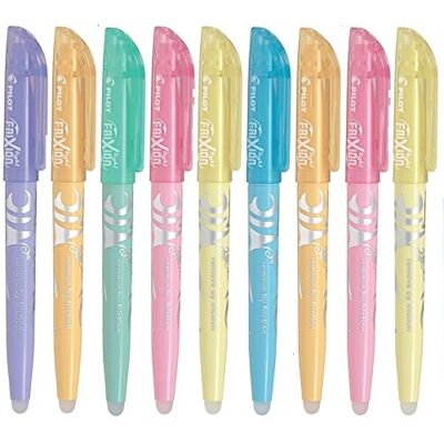 PILOT Frixion Light Pastell 9er-Set PILOT Frixion Light Pastell 9er-Set