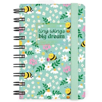 LEGAMI – Tagesplaner mit Spiralbindung, klein, 2027, 12 Monate, 5 x 13 cm LEGAMI – Tagesplaner mit Spiralbindung, klein, 2027, 12 Monate, 5 x 13 cm