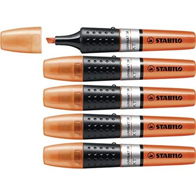 STABILO Luminator Textmarker - Langlebig, Keilspitze, Orange STABILO Luminator Textmarker - Langlebig, Keilspitze, Orange