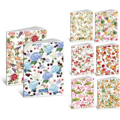 Blasetti One Color PETIT FRUITS A4-Heft, Maxi-Hefte mit Jolly Page, Packung mit 10 Stück, Papier 80g, einfarbiger Einband Lineatur 0C Blasetti One Color PETIT FRUITS A4-Heft, Maxi-Hefte mit Jolly Page, Packung mit 10 Stück, Papier 80g, einfarbiger Einband Lineatur 0C