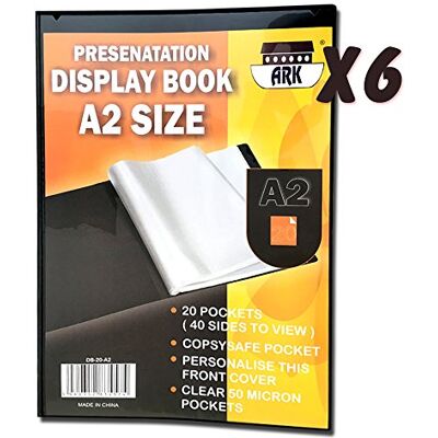 ARK A2 schwarz Präsentation Display Buch von Arche (6 x 20 taschen (20%)) ARK A2 schwarz Präsentation Display Buch von Arche (6 x 20 taschen (20%))