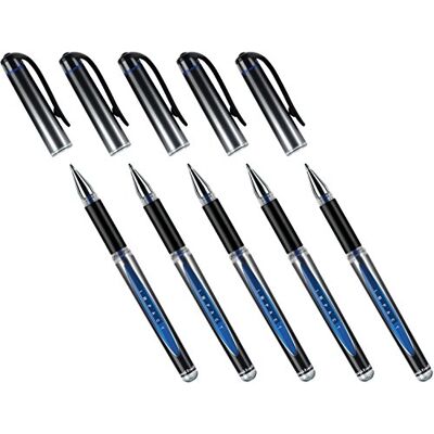 Faber-Castell Gelschreiber Uni-Ball Impact UM-153S (5 Stück, blau) Faber-Castell Gelschreiber Uni-Ball Impact UM-153S (5 Stück, blau)