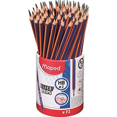 Maped 850859 Graphitstifte aus Kunststoff, 72 Stück Maped 850859 Graphitstifte aus Kunststoff, 72 Stück
