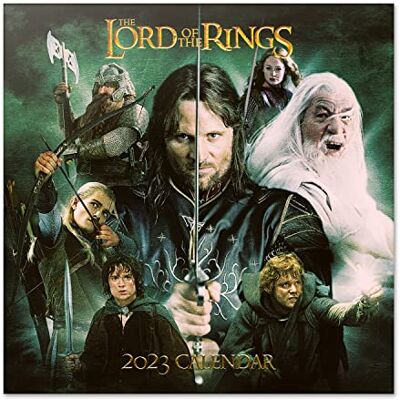 Grupo Erik Wandkalender 2023, Der Herr Der Ringe Jahreskalender 2023, Kalender 2023 Wandkalender Mit Geschenk Poster, Kalender 2023 Zum Aufhängen, Offizielle Lizenz, FSC Zertifiziert Grupo Erik Wandkalender 2023, Der Herr Der Ringe Jahreskalender 2023, Kalender 2023 Wandkalender Mit Geschenk Poster, Kalender 2023 Zum Aufhängen, Offizielle Lizenz, FSC Zertifiziert