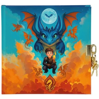 goldbuch 44 168 Tagebuch Drachenfreund, Kindertagebuch 16,5 x 16,5 x 1,5 cm Diary mit Kunstdruck-Einband Freund der Drachen, 96 weißen Seiten & Schloss mit 2 Schlüsseln, abschließbar, Made in Germany goldbuch 44 168 Tagebuch Drachenfreund, Kindertagebuch 16,5 x 16,5 x 1,5 cm Diary mit Kunstdruck-Einband Freund der Drachen, 96 weißen Seiten & Schloss mit 2 Schlüsseln, abschließbar, Made in Germany