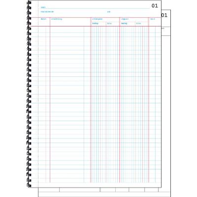 Sigel Expres 30225 Doorschrijfkasboek met b.t.w. kolommen, spiralisiert, nummeriert, SD-Papier holländisches Kassenbuch selbstdurchschreibend A4, aus nachhaltigem Papier Sigel Expres 30225 Doorschrijfkasboek met b.t.w. kolommen, spiralisiert, nummeriert, SD-Papier holländisches Kassenbuch selbstdurchschreibend A4, aus nachhaltigem Papier