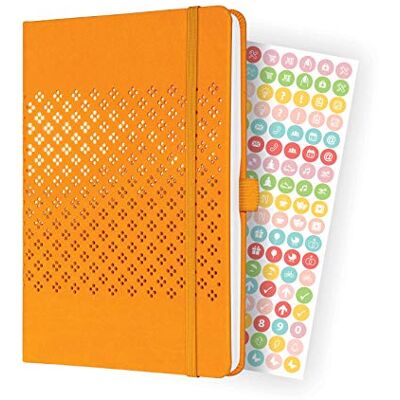 Sigel J2211 Wochenkalender Jolie 2022 ca. A5 orange Hardcover 174 Seiten mit fröhlichem Kalendarium, vielen Infos und praktischen Stickern FSC-zertifiziert Terminplaner Sigel J2211 Wochenkalender Jolie 2022 ca. A5 orange Hardcover 174 Seiten mit fröhlichem Kalendarium, vielen Infos und praktischen Stickern FSC-zertifiziert Terminplaner
