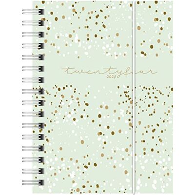 rido/idé Wochenkalender „Confetti“ Modell perfect/Technik I 2024 2 Seiten = 1 Woche Blattgröße 10 x 14 cm mint rido/idé Wochenkalender „Confetti“ Modell perfect/Technik I 2024 2 Seiten = 1 Woche Blattgröße 10 x 14 cm mint