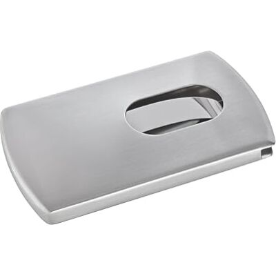 Sigel VZ120 Visitenkarten-Etui silber, aus hochwertigem Edelstahl Sigel VZ120 Visitenkarten-Etui silber, aus hochwertigem Edelstahl