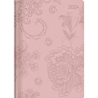 Alpha Ladytimer Deluxe Salmon 2024 Taschen-Kalender A6 (10,7x15,2 cm) Tucson Einband mit Motivprägung Weekly 128 Seiten Alpha Ladytimer Deluxe Salmon 2024 Taschen-Kalender A6 (10,7x15,2 cm) Tucson Einband mit Motivprägung Weekly 128 Seiten