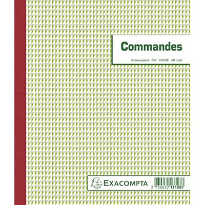 Exacompta Manifold "Commandes", 210 x 180 mm, tripli VE = 1 Exacompta Manifold "Commandes", 210 x 180 mm, tripli VE = 1