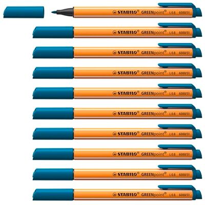 STABILO GREENpoint Türkis Fineliner - fineliner STABILO GREENpoint Türkis Fineliner - fineliner