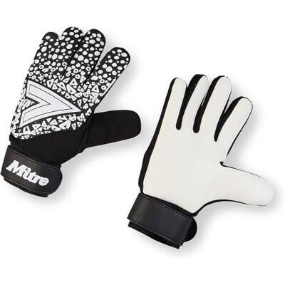 Mitre Magnetite Torwarthandschuhe Bereit für jedes Spiel Besonders bequem Handschuhe, Schwarz/Weiß, Größe 8 Mitre Magnetite Torwarthandschuhe Bereit für jedes Spiel Besonders bequem Handschuhe, Schwarz/Weiß, Größe 8