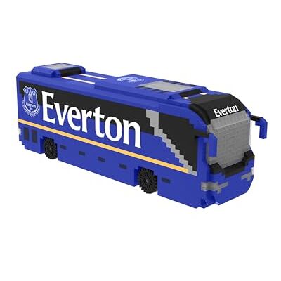 FOCO Offizielles Lizenzprodukt Everton FC BRXLZ-Steine 3D-Fußball-Reisebus BAU-Set FOCO Offizielles Lizenzprodukt Everton FC BRXLZ-Steine 3D-Fußball-Reisebus BAU-Set