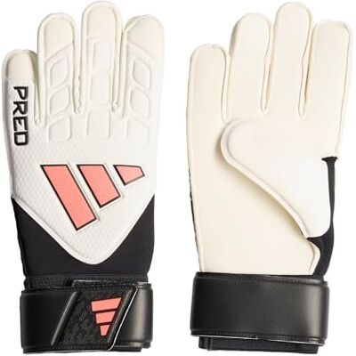 Adidas Unisex Predator Match Goalkeeper Glove Gloves, White/Black/Solar Turbo, 10.5 Adidas Unisex Predator Match Goalkeeper Glove Gloves, White/Black/Solar Turbo, 10.5