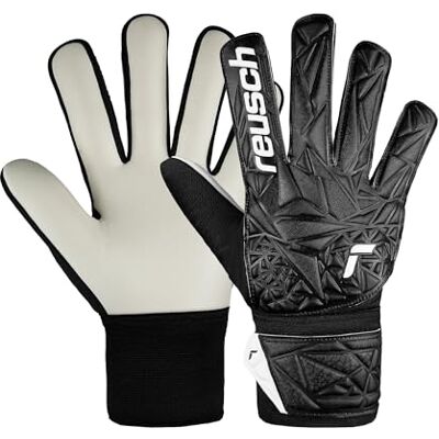 REUSCH Kinder Torwarthandschuhe Attrakt Starter Solid Junior - unisex - Schwarz - 8 REUSCH Kinder Torwarthandschuhe Attrakt Starter Solid Junior - unisex - Schwarz - 8