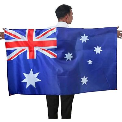 Sonia Originelli Fan Poncho Australien Umhang Flagge Fußball Fanartikel EM WM Karneval JGA Sonia Originelli Fan Poncho Australien Umhang Flagge Fußball Fanartikel EM WM Karneval JGA