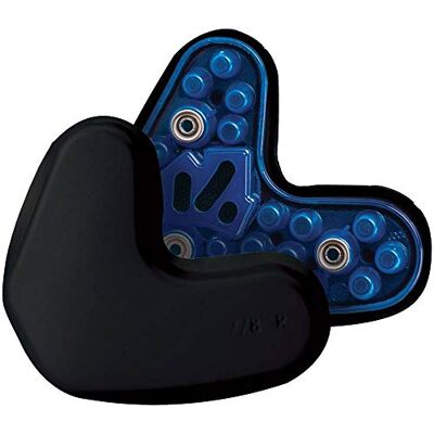 Schutt , Inter-Link, mechanisch befestigte Football Jaw Pads, Black, 1 1/8", 1 1/8 Schutt , Inter-Link, mechanisch befestigte Football Jaw Pads, Black, 1 1/8", 1 1/8