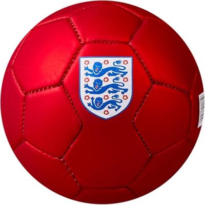 Mitre Adult Unisex Official England Mini Football Soccer Ball Match Ball, Red/White, MINI Mitre Adult Unisex Official England Mini Football Soccer Ball Match Ball, Red/White, MINI