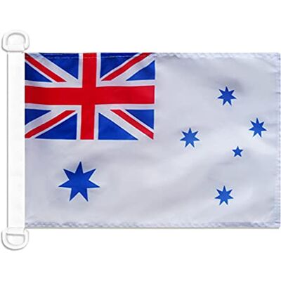 AZ FLAG Bootsflagge Australien Seekriegsflagge 45x30 cm Kunststoffringe Für außen und Boote Australische Bootsflagge Australia Naval Ensign wetterfest mit doppelten Nähten und verstärkten Kanten AZ FLAG Bootsflagge Australien Seekriegsflagge 45x30 cm Kunststoffringe Für außen und Boote Australische Bootsflagge Australia Naval Ensign wetterfest mit doppelten Nähten und verstärkten Kanten