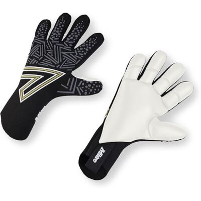 Mitre Ultimatch Torwarthandschuhe Verbesserte Kontrolle Stoßdämpfung Handschuhe, Schwarz/Weiß, Größe 9 Mitre Ultimatch Torwarthandschuhe Verbesserte Kontrolle Stoßdämpfung Handschuhe, Schwarz/Weiß, Größe 9