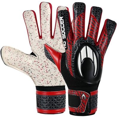 HO Soccer Initial Arena NG Red Torwarthandschuhe, Unisex, Schwarz/Rot HO Soccer Initial Arena NG Red Torwarthandschuhe, Unisex, Schwarz/Rot