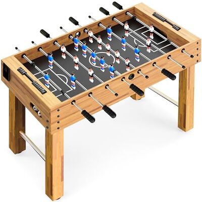 SereneLife Tischkicker Kinder & Erwachsene Höhenverstellbar – Kickertisch mit gewichteten Kickers – Tischfussball mit 6 Bälle – Robuster Fußball mit eingebauten Getränkehalter für Heim- & Spielzimmer SereneLife Tischkicker Kinder & Erwachsene Höhenverstellbar – Kickertisch mit gewichteten Kickers – Tischfussball mit 6 Bälle – Robuster Fußball mit eingebauten Getränkehalter für Heim- & Spielzimmer
