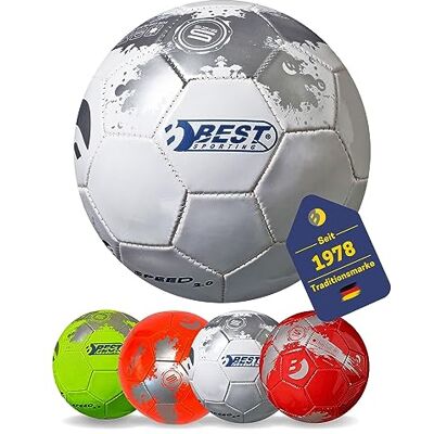 BEST SPORTING Fußball Speed 2.0 I hochwertiger Ball I bunter Fußball Kinder in Größe 5 I Fussball Kinder mit coolem Design I Bälle für das Fußball Training I Fußbälle BEST SPORTING Fußball Speed 2.0 I hochwertiger Ball I bunter Fußball Kinder in Größe 5 I Fussball Kinder mit coolem Design I Bälle für das Fußball Training I Fußbälle