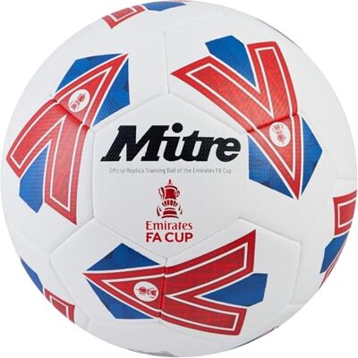 Mitre Training FA Cup Fußball Leistungsstarker Trainingsball Besonders strapazierfähiges Design Ball Fußball Mitre Training FA Cup Fußball Leistungsstarker Trainingsball Besonders strapazierfähiges Design Ball Fußball