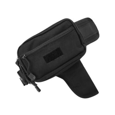 WOZOKI Utility Hüfttasche mit Beineinsatz, Black Utility Ausrüstungsrucksack aus Nylon mit Reißverschlussfächern für Camping, Wandern, Reisen und Tragen von WOZOKI Utility Hüfttasche mit Beineinsatz, Black Utility Ausrüstungsrucksack aus Nylon mit Reißverschlussfächern für Camping, Wandern, Reisen und Tragen von