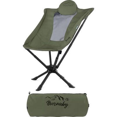 normani Hochlehner Outdoor Faltstuhl klappbarer Stabiler Campingstuhl Anglersessel mit Kopfkissen Getränkehalter verfügbar Farbe Grün normani Hochlehner Outdoor Faltstuhl klappbarer Stabiler Campingstuhl Anglersessel mit Kopfkissen Getränkehalter verfügbar Farbe Grün