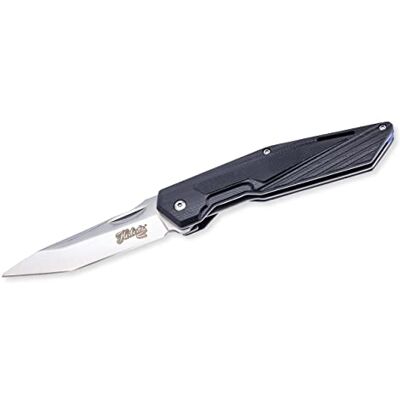 Herbertz Taschenmesser, 7Cr13MoV Stahl, rostfrei, Liner Lock G10 Griffschalen schwarz, Taschenclip, Fangriemenöse, scharfes Klappmesser & Outdoor-messer für Camping, Wandern oder Jagd Herbertz Taschenmesser, 7Cr13MoV Stahl, rostfrei, Liner Lock G10 Griffschalen schwarz, Taschenclip, Fangriemenöse, scharfes Klappmesser & Outdoor-messer für Camping, Wandern oder Jagd