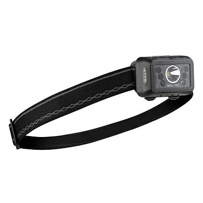 Mil-Tec Kopflampe Recharge GC260 • Stirnlampe LED wiederaufladbar mit Akku & Micro USB‑C • Bewegungssensor & 5 Modi • Kopfband und Neigungswinkel verstellbare • Schwarze Headlamp Mil-Tec Kopflampe Recharge GC260 • Stirnlampe LED wiederaufladbar mit Akku & Micro USB‑C • Bewegungssensor & 5 Modi • Kopfband und Neigungswinkel verstellbare • Schwarze Headlamp