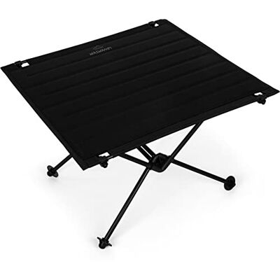 normani XXL Ultraleichter Campingtisch Faltbarer Klapptisch mit Aluminiumgestell- Stabiler Outdoortisch Reisetisch Extrem kleines Packmaß 1368g! Schwarz OneSize normani XXL Ultraleichter Campingtisch Faltbarer Klapptisch mit Aluminiumgestell- Stabiler Outdoortisch Reisetisch Extrem kleines Packmaß 1368g! Schwarz OneSize