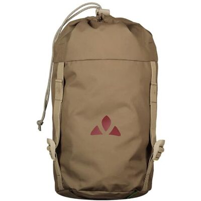 VAUDE Kompressionssack Schlafsack klein 25 x 17 cm, Packsack, Bark Für dünne bis mitteldicke Schlafsäcke, Kompressionsriemen, NoPFAS Finish, nur 55 g leicht VAUDE Kompressionssack Schlafsack klein 25 x 17 cm, Packsack, Bark Für dünne bis mitteldicke Schlafsäcke, Kompressionsriemen, NoPFAS Finish, nur 55 g leicht