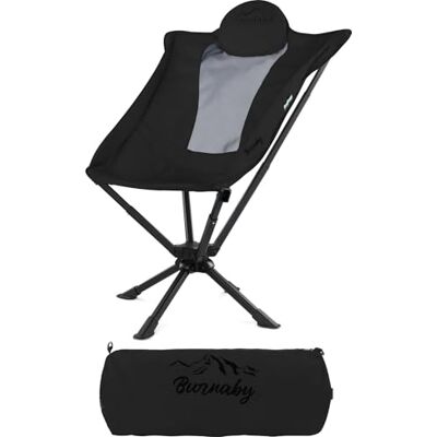 normani Hochlehner Outdoor Faltstuhl klappbarer Stabiler Campingstuhl Anglersessel mit Kopfkissen Getränkehalter verfügbar Farbe Midnight-Black normani Hochlehner Outdoor Faltstuhl klappbarer Stabiler Campingstuhl Anglersessel mit Kopfkissen Getränkehalter verfügbar Farbe Midnight-Black