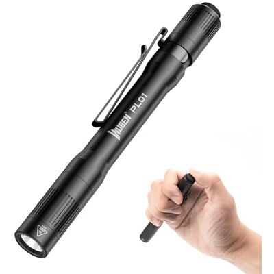 WUBEN PL01 Taschenlampe Klein, 650 Lumen LED Stiftlampe, Mini Taschenlampe 4 Modi Handheld IP68 Wasserdicht Campinglampe Aufladbar, Kompatibel mit 2 AAA für Inspektion, Arbeit, Reparatur WUBEN PL01 Taschenlampe Klein, 650 Lumen LED Stiftlampe, Mini Taschenlampe 4 Modi Handheld IP68 Wasserdicht Campinglampe Aufladbar, Kompatibel mit 2 AAA für Inspektion, Arbeit, Reparatur