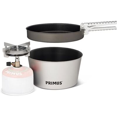 PRIMUS Campingkocher Set Mimer Stove Kit II Camping Kochset mit 1x Gaskocher, 1x Pfanne & 1x Topf Outdoor Kochgeschirr mit Gaskocher Camping Kochgeschirr Outdoor Outdoor Kochset PRIMUS Campingkocher Set Mimer Stove Kit II Camping Kochset mit 1x Gaskocher, 1x Pfanne & 1x Topf Outdoor Kochgeschirr mit Gaskocher Camping Kochgeschirr Outdoor Outdoor Kochset