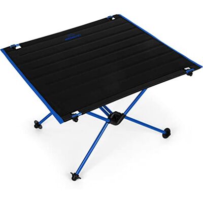 normani XXL Ultraleichter Campingtisch Faltbarer Klapptisch mit Aluminiumgestell- Stabiler Outdoortisch Reisetisch Extrem kleines Packmaß 1368g! Blau OneSize normani XXL Ultraleichter Campingtisch Faltbarer Klapptisch mit Aluminiumgestell- Stabiler Outdoortisch Reisetisch Extrem kleines Packmaß 1368g! Blau OneSize