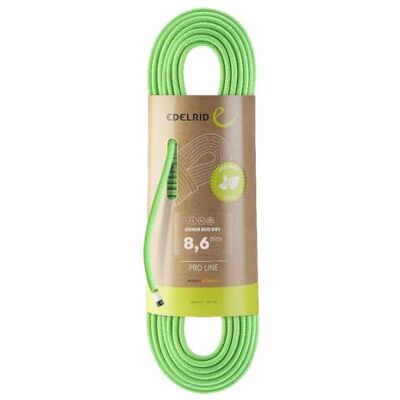 Edelrid Siskin Eco Dry - Neon Grün, 50m 8,6mm - Kletterseil Edelrid Siskin Eco Dry - Neon Grün, 50m 8,6mm - Kletterseil