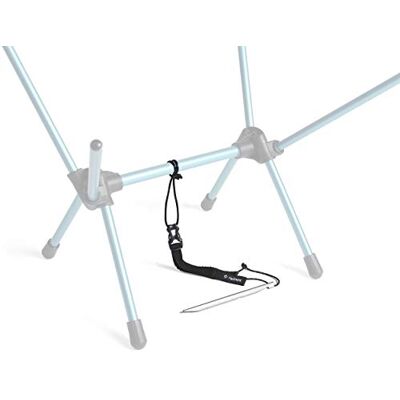 Helinox Chair Anchor Verankert Ihre Liege, Ihren Stuhl oder Tisch verhindert so EIN Wegwehen an windigen Tagen (Black) Helinox Chair Anchor Verankert Ihre Liege, Ihren Stuhl oder Tisch verhindert so EIN Wegwehen an windigen Tagen (Black)