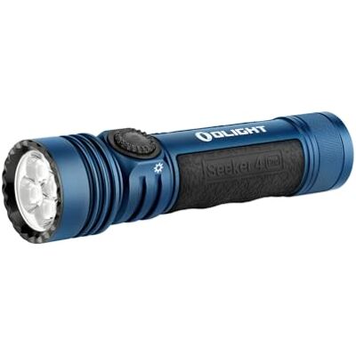 OLIGHT Seeker 4 Pro LED Taschenlampe 4600 Lumen 260 m USB-C aufladbar Innovatives Holster, MCC3 Magnetladung, Stufenloses Dimmen, Drehschalter, Alltag, Outdoor, Camping OLIGHT Seeker 4 Pro LED Taschenlampe 4600 Lumen 260 m USB-C aufladbar Innovatives Holster, MCC3 Magnetladung, Stufenloses Dimmen, Drehschalter, Alltag, Outdoor, Camping