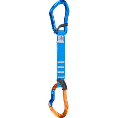 Climbing Technology QUICKDRAW MORFO SET UL PRO 17cm, blue-orange, (6pc per 1 card) Climbing Technology QUICKDRAW MORFO SET UL PRO 17cm, blue-orange, (6pc per 1 card)
