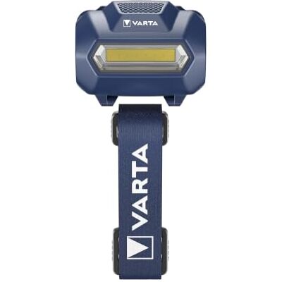 Varta Stirnlampe LED, Headlight H10, Kopflampe mit 45° verstellbarem Kopf Hochleistungs-LED, stoßfestes Gehäuse, waschbares Kopfband, unbestückt, Handwerk und im Haushalt, Benötigt 3x AAA Batterien Varta Stirnlampe LED, Headlight H10, Kopflampe mit 45° verstellbarem Kopf Hochleistungs-LED, stoßfestes Gehäuse, waschbares Kopfband, unbestückt, Handwerk und im Haushalt, Benötigt 3x AAA Batterien