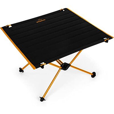 normani XXL Ultraleichter Campingtisch Faltbarer Klapptisch mit Aluminiumgestell- Stabiler Outdoortisch Reisetisch Extrem kleines Packmaß 1368g! Orange OneSize normani XXL Ultraleichter Campingtisch Faltbarer Klapptisch mit Aluminiumgestell- Stabiler Outdoortisch Reisetisch Extrem kleines Packmaß 1368g! Orange OneSize