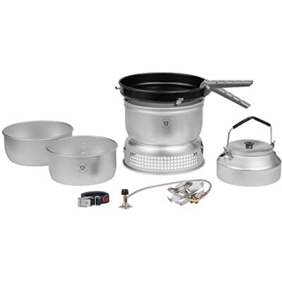 Trangia 25-4 UL Ultralight Alu Sturmkocher mit Primus Gasbrenner 3000 Watt groß Trangia 25-4 UL Ultralight Alu Sturmkocher mit Primus Gasbrenner 3000 Watt groß